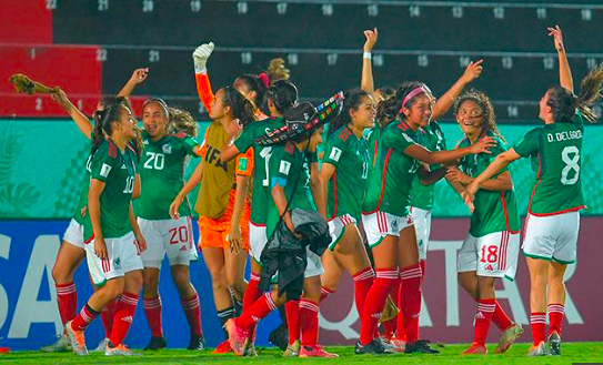 TRI FEMENIL SUB 20 VENCE A ALEMANIA Y AVANZA A CUARTOS DE FINAL