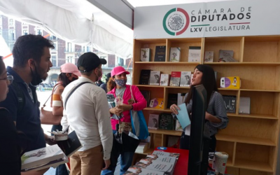 Por primera vez, la Cámara de Diputados participa en la XXII Feria Internacional del Libro