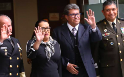 CON ESTRATEGIA, SE HAN AFECTADO ESTRUCTURAS CRIMINALES, AFIRMA TITULAR DE SSPC ANTE PLENO DEL SENADO 