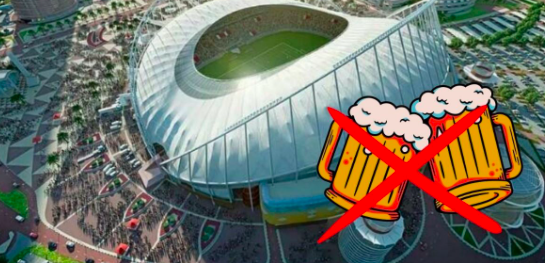 POR DESILUSIÓN CON SU EQUIPO Y LA PROHIBICIÓN DE ALCOHOL, AFICIONADOS SE ALEJAN DEL MUNDIAL EN QATAR