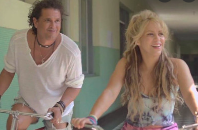 CARLOS VIVES MODIFICA LETRA DE ‘LA BICICLETA’ PARA APOYAR A SHAKIRA EN SU SEPARACIÓN DE PIQUÉ￼