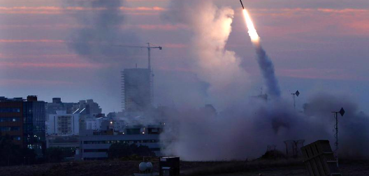 ISRAEL INTERCEPTA MISIL DISPARADO DESDE LA FRANJA DE GAZA