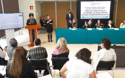 CONCLUYE PRIMERA JORNADA DEL FORO DE CONSULTA DE LA LEY GENERAL DE EDUCACIÓN SOBRE INCLUSIÓN