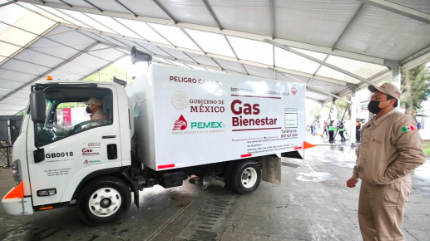 GAS BIENESTAR ESTÁ EN PAUSA; SE LOGRÓ CONTROLAR PRECIO DEL COMBUSTIBLE: AMLO