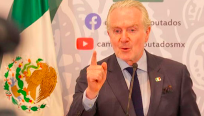 LA GRAN AMENAZA CONTRA NUESTRA DEMOCRACIA ES EL CRIMEN ORGANIZADO: SANTIAGO CREEL