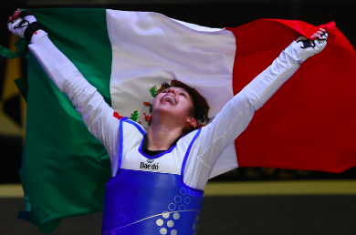 LA MEXICANA LESLIE SOLTERO, CAMPEONA EN EL MUNDIAL DE TAEKWONDO
