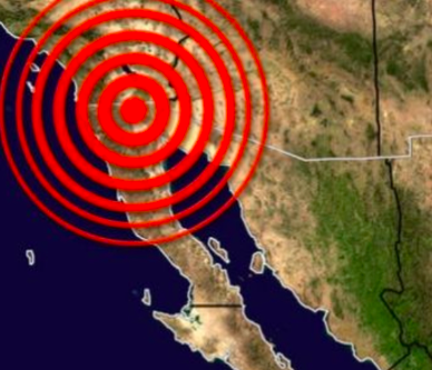 SISMO DE 6.2 GRADOS RICHTER SACUDE BAJA CALIFORNIA