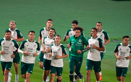 BUEN AMBIENTE EN EL ENTRENAMIENTO DE MÉXICO, PREVIO AL DUELO CONTRA ARGENTIN