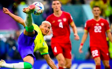BRASIL CUMPLIÓ EL PRONÓSTICO; VENCIÓ 2-0 A SERBIA