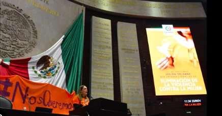 LA CÁMARA DE DIPUTADOS CONMEMORA EL DÍA INTERNACIONAL DE LA ELIMINACIÓN DE LA VIOLENCIA CONTRA LA MUJER