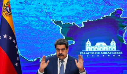 MADURO PIDE LEVANTAR LAS SANCIONES IMPUESTAS POR EU A VENEZUELA