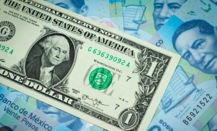 PESO CIERRA CON DEPRECIACIÓN; COTIZA EN 19.72 POR DÓLAR SPOT