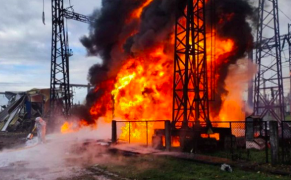 NUEVO BOMBARDEO RUSO CONTRA INFRAESTRUCTURA ENERGÉTICA UCRANIA