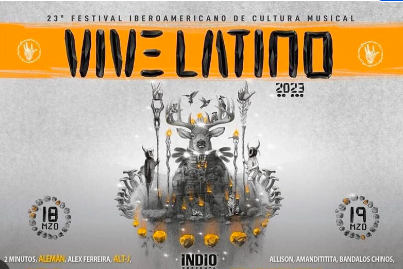 VIVE LATINO 2023 INCLUYE A CAFÉ TACUBA, PLASTINA MOSH Y MIRANDA