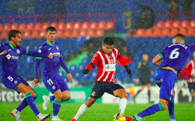 CHIVAS EN PLAN GRANDE; VENCE EN ESPAÑA AL GETAFE
