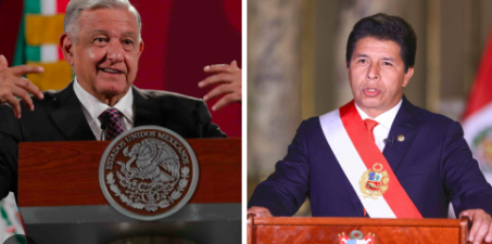 PARA MÉXICO, PEDRO CASTILLO SIGUE SIENDO EL PRESIDENTE DE PERÚ: AMLO