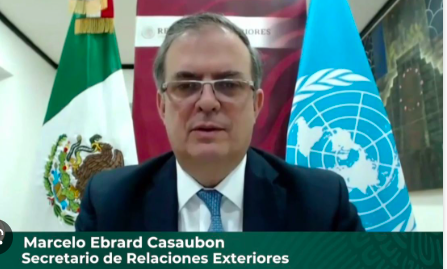 MÉXICO APREMIA A REFORMAR LA ONU POR LA CRISIS DE CONFIANZA