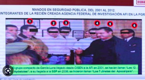 SSPC EXHIBE RED CRIMINAL DE GARCÍA LUNA; COLABORABAN CON EL NARCO