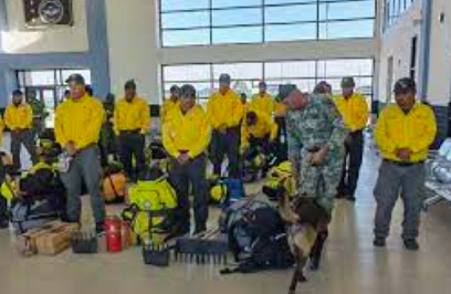 EL GOBIERNO DE CHILE RECIBE A ESPECIALISTAS MEXICANOS EN COMBATE DE INCENDIOS