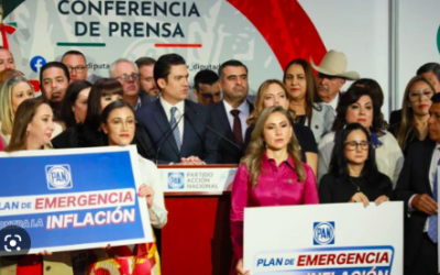 ANTE LA GRAVE CARESTÌA DE LA VIDA, DIPUTADOS DEL PAN  IMPULSAN “PLAN DE EMERGENCIA CONTRA LA INFLACIÓN»