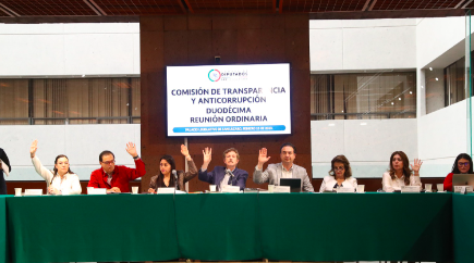 COMISIÓN DE TRANSPARENCIA APROBÓ OPINIÓN SOBRE INFORMES DE LA CUENTA PÚBLICA 2021