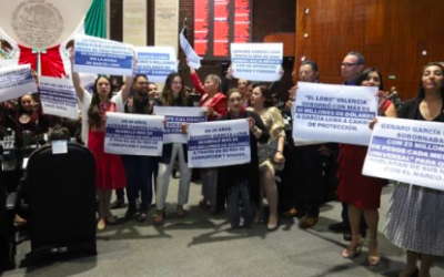 EL CASO GARCÍA LUNA CONFRONTA A DIPUTADOS; MORENA Y ALIADOS PIDEN INVESTIGAR A FOX Y CALDERÒN