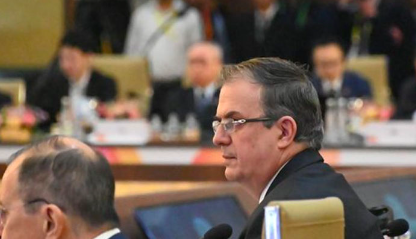 MÉXICO PIDE AL G-20 FRENAR TRÁFICO INTERNACIONAL DE ARMAS