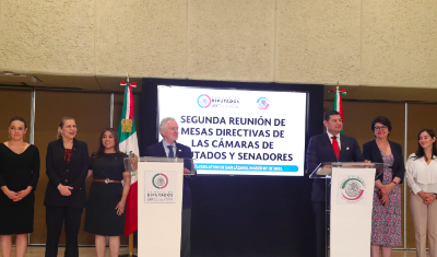 ACUERDAN MESAS DIRECTIVAS DE LAS CÁMARAS DE DIPUTADOS Y SENADORES AGILIZAR LOS TRABAJOS DEL CONGRESO DE LA UNIÓN