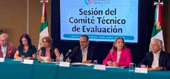 EL COMITÉ TÉCNICO DE EVALUACIÓN ENTREGÓ LAS QUINTETAS PARA LA DESIGNACIÓN DE CONSEJEROS Y LA PRESIDENCIA DEL INE