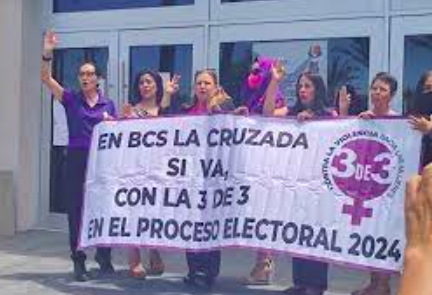 HABRÀ SEGUIMIENTO A LA “LEY 3 DE 3” CONTRA LA VIOLENCIA A LAS MUJERES EN EL PROCESO ELECTORAL 2024: MORENA