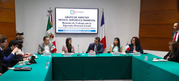 GRUPO DE AMISTAD MÉXICO-FRANCIA ENRIQUECEN AGENDA DE PRÓXIMA REUNIÓN INTERPARLAMENTARIA