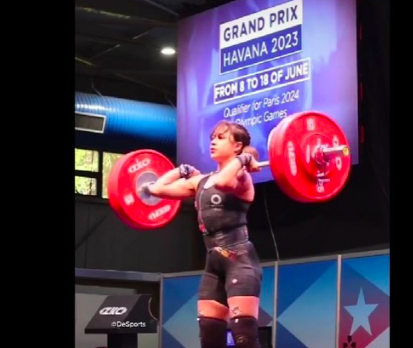 LA MEXICANA JANETH GÓMEZ, CAMPEONA MUNDIAL DE HALTEROFILIA