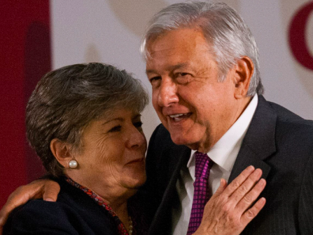 ALICIA BÁRCENA SUSTITUYE A MARCELO EBRARD EN LA SRE; AGRADECE A AMLO NOMBRAMIENTO