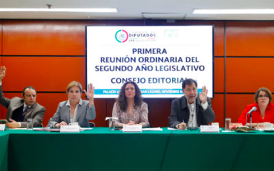 COMITÉ DEL CONSEJO EDITORIAL AVALA PUBLICACIÓN DE DIVERSOS TÍTULOS PROMOVIDOS POR GRUPOS PARLAMENTARIOS
