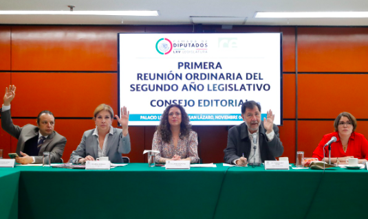 COMITÉ DEL CONSEJO EDITORIAL AVALA PUBLICACIÓN DE DIVERSOS TÍTULOS PROMOVIDOS POR GRUPOS PARLAMENTARIOS