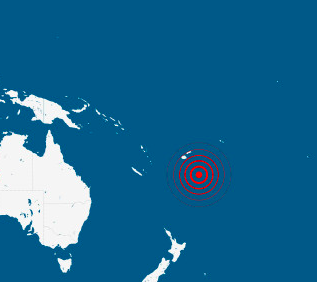 SISMO DE MAGNITUD 7.2 SACUDE ISLAS DE FIJI Y TONGA; DESCARTAN TSUNAMI