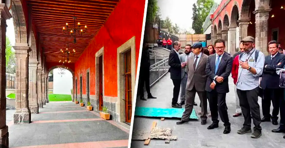 AVANZAN OBRAS DE RECUPERACIÓN DE LA ANTIGUA GARITA DE SAN LÁZARO; SE INAUGURARÁ EL 15 DE JULIO PRÓXIMO: IGNACIO MIER