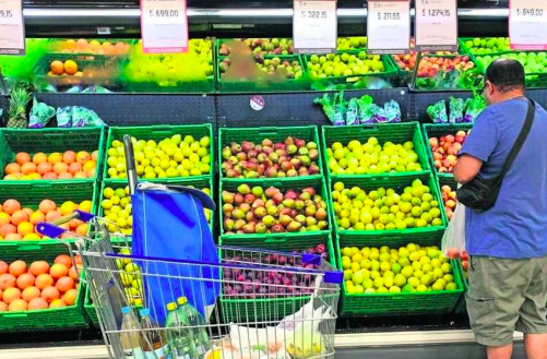 BAJA LA INFLACIÒN EN LA PRIMERA QUINCENA DE JUNIO A 5.18%, LA MENOR TASA EN DOS AÑOS