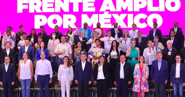 OPOSICIÒN CONFORMA `FRENTE AMPLIO POR MÈXICO` Y ANUNCIAN MÈTODO PARA ELEGIR A SU CANDIDATO PRESIDENCIAL