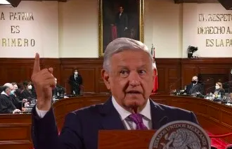 AMLO EXIGE QUE SCJN EXPLIQUE POR QUÈ VIOLAN LA CONSTITUCIÒN Y GANAN MÀS QUE EL PRESIDENTE