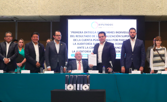 COMISIÓN DE VIGILANCIA RECIBE PRIMERA ENTREGA DE INFORMES INDIVIDUALES DE FISCALIZACIÓN DE LA CUENTA PÚBLICA 2022