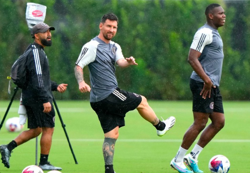 LIONEL MESSI DEBUTARÁ EN DUELO DEL INTER MIAMI ANTE CRUZ AZUL