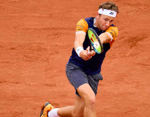 EL TENISTA NORUEGO CASPER RUUD SUPERA SEGUNDA RONDA DEL TORNEO DE HAMBURGO