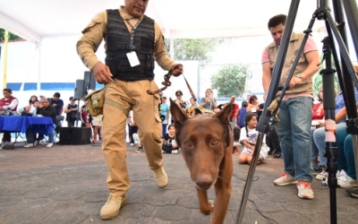 REALIZAN SEGUNDA JORNADA CANINA Y FELINA CON LA PARTICIPACIÓN DE LOS BINOMIOS CANINOS DE LA CÁMARA DE DIPUTADOS