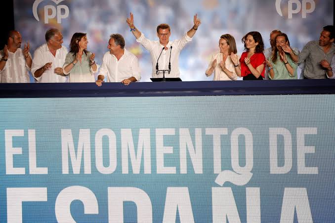 CON 95% DEL ESCRUTINIO ELECTORAL, EL PARTIDO POPULAR ES EL MÁS VOTADO EN ESPAÑA