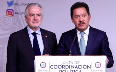 ACUERDAN CREEL Y MIER QUE JUCOPO ELABORARÁ LOS LINEAMIENTOS PARA LA RENOVACIÓN DE LA PRESIDENCIA DE LA MESA DIRECTIVA