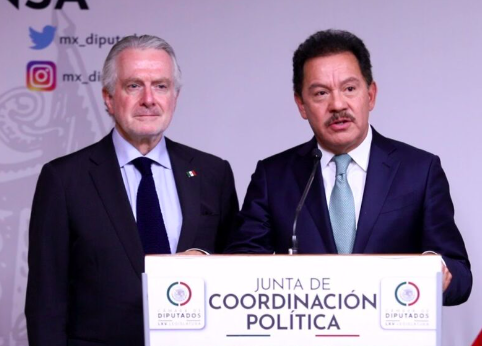 ACUERDAN CREEL Y MIER QUE JUCOPO ELABORARÁ LOS LINEAMIENTOS PARA LA RENOVACIÓN DE LA PRESIDENCIA DE LA MESA DIRECTIVA