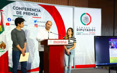 RESPALDAN LEGISLADORES A FAMILIARES DE CARLOS ARANDA BURGOIN, DESAPARECIDO EN CANADÁ