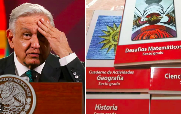 AMLO ACUSA CAMPAÑA DIFAMATORIA ‘SIN SUSTENTO’ CONTRA LIBROS DE TEXTO