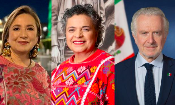 XÒCHITL GÀLVEZ, BEATRIZ PAREDES Y SANTIAGO CREEL PASAN A RONDA FINAL DEL FRENTE AMPLIO